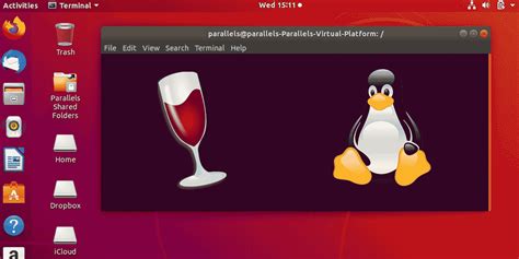 wine website linux.